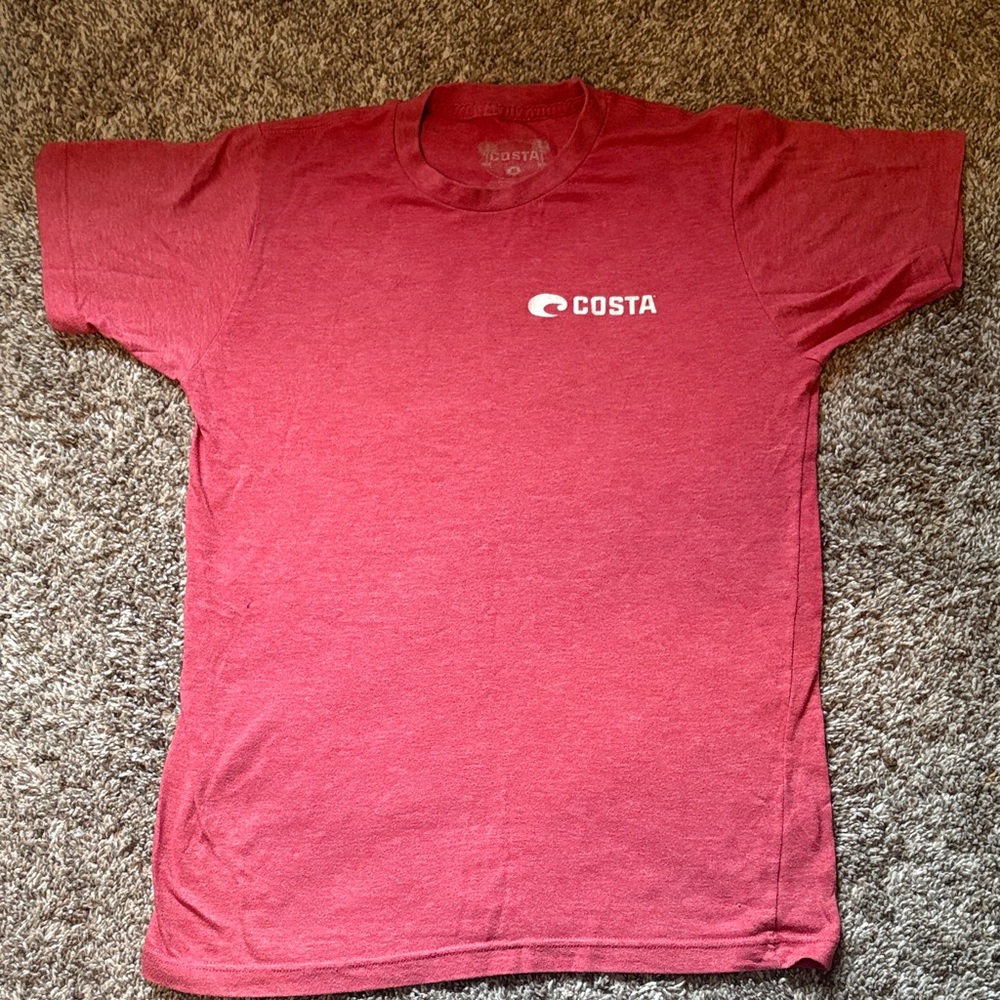 Costa Men's Classic Red Tee